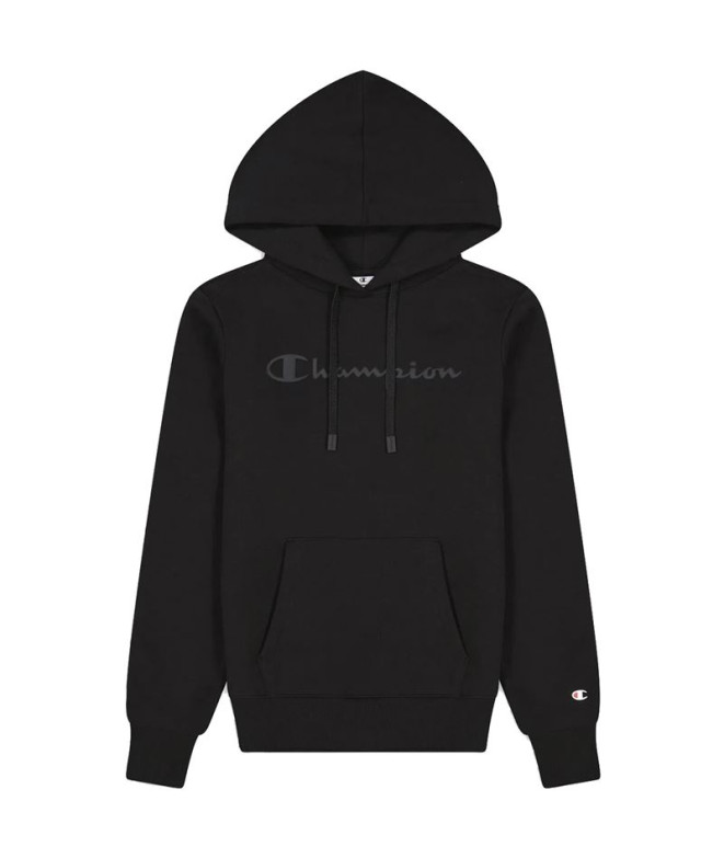 Sweatshirt Champion Hooded Woman Noir