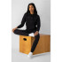 Sweatshirt Champion Mulher com capuz Preto