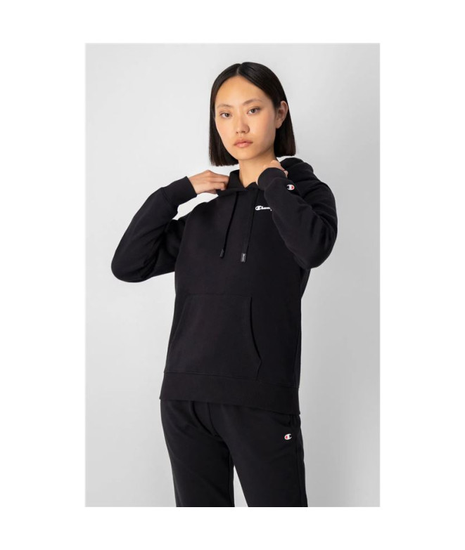 Sudadera Champion Hooded Sweatshirt Mujer Black