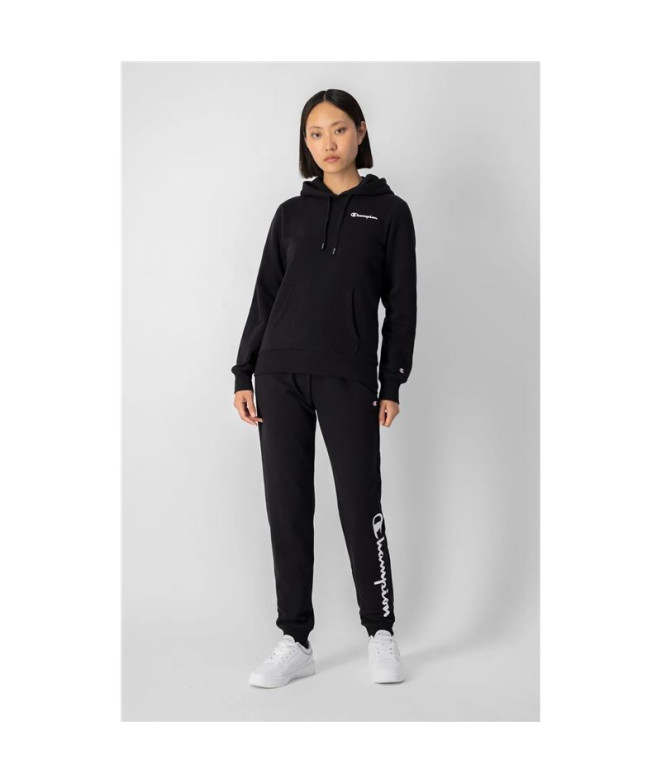Sudadera Champion Hooded Sweatshirt Mujer Black