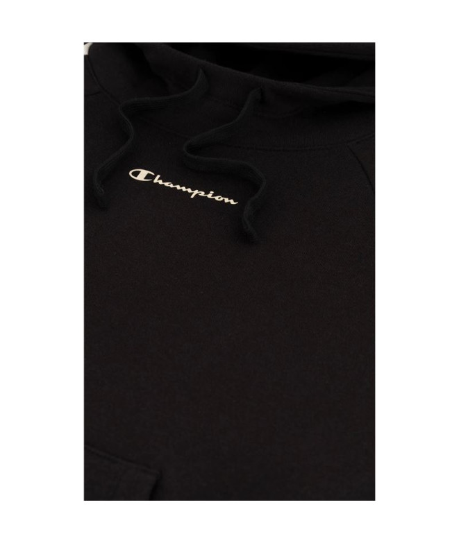 Sweatshirt Champion Oversize Hooded Women Blue