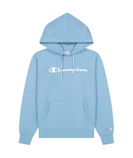 Sweatshirt Champion Hooded Woman Bleu