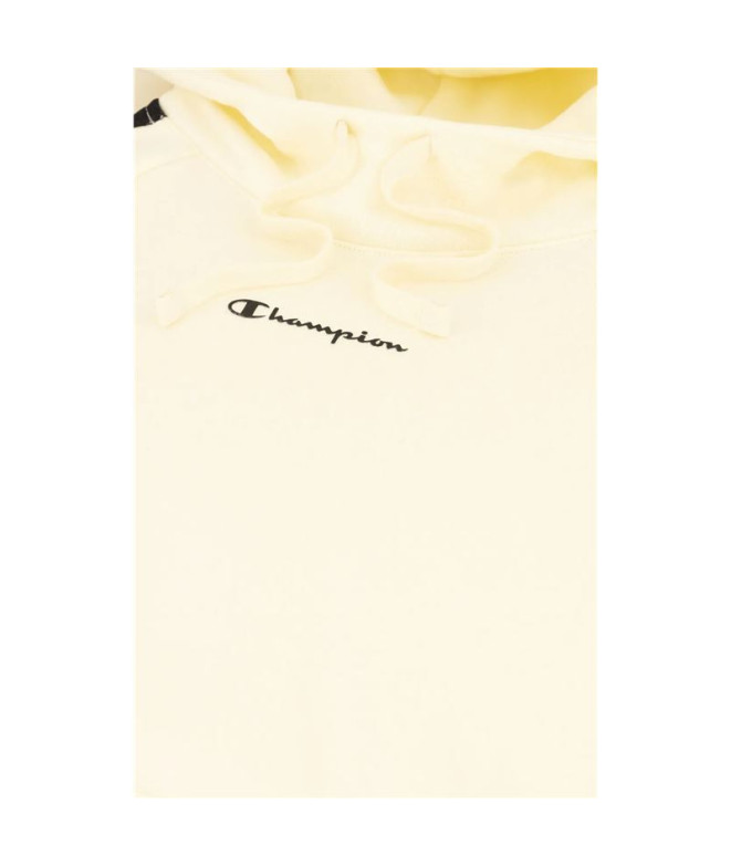 Sweatshirt Champion Oversize Hooded Women White