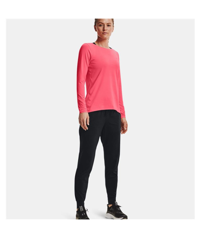 Calça Under Armour Mulher HeatGear Preto