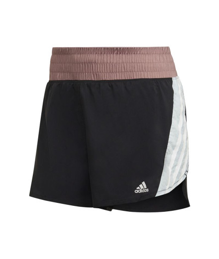 Calça Curtos adidas W Run Mulher BK
