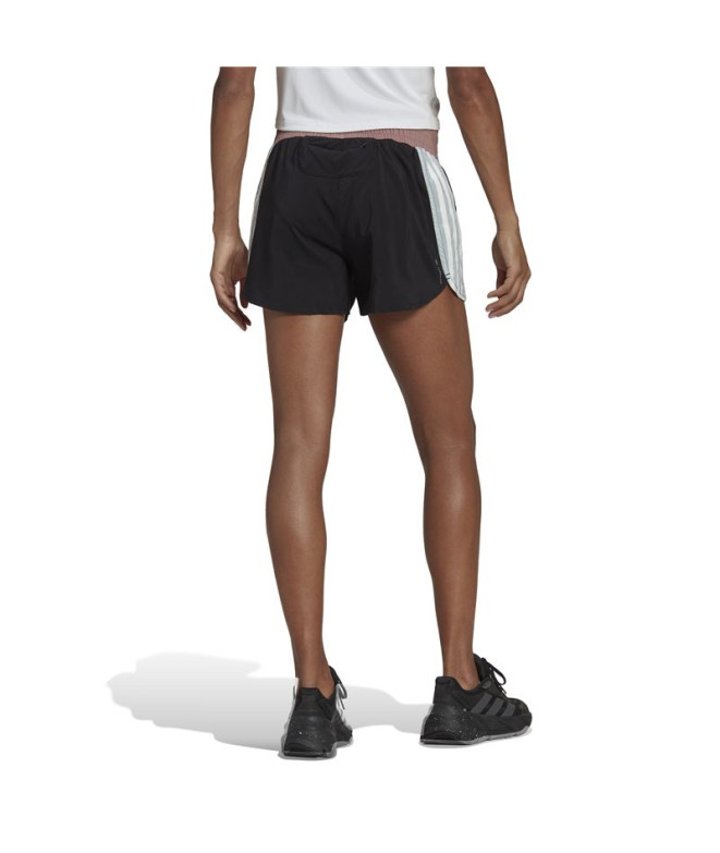 Calça Curtos adidas W Run Mulher BK