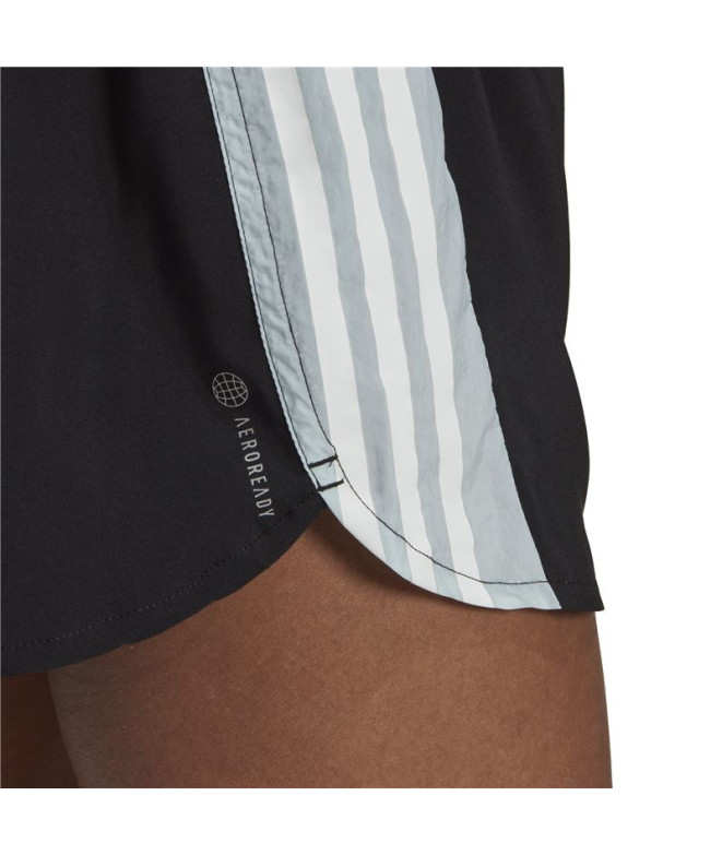 Pantalons Courts adidas W Run Femme BK