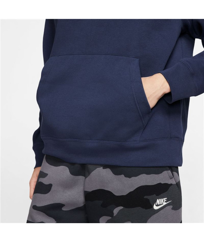 Sudadera Nike Sportswear Club Fleece Hombre Blue