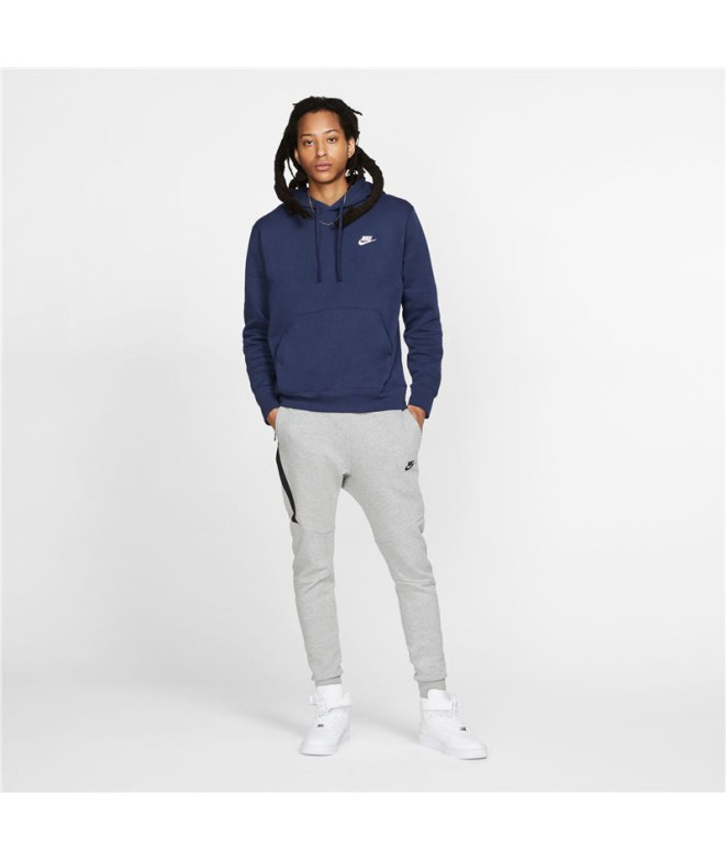 Sudadera Nike Sportswear Club Fleece Hombre Blue