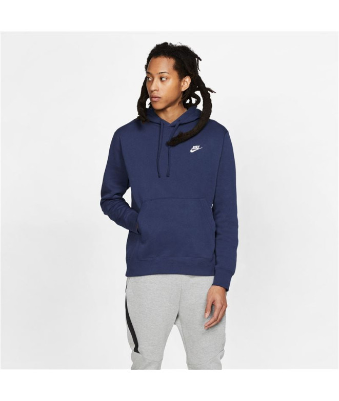 Sudadera Nike Sportswear Club Fleece Hombre Blue