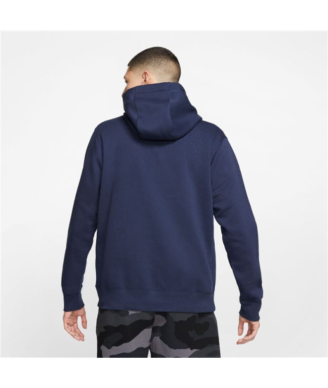 Sudadera Nike Sportswear Club Fleece Hombre Blue