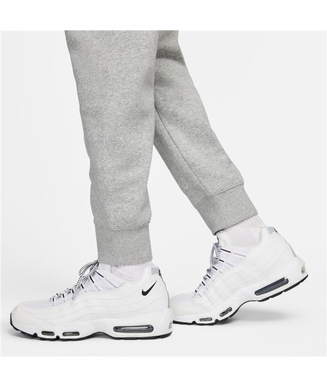 Calça Nike Homem Sportswear Club Fleece Cinzento