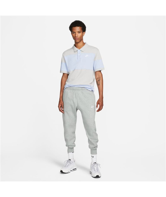Calça Nike Homem Sportswear Club Fleece Cinzento