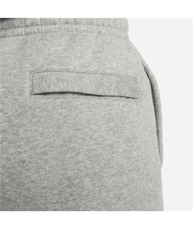 Calça Nike Homem Sportswear Club Fleece Cinzento
