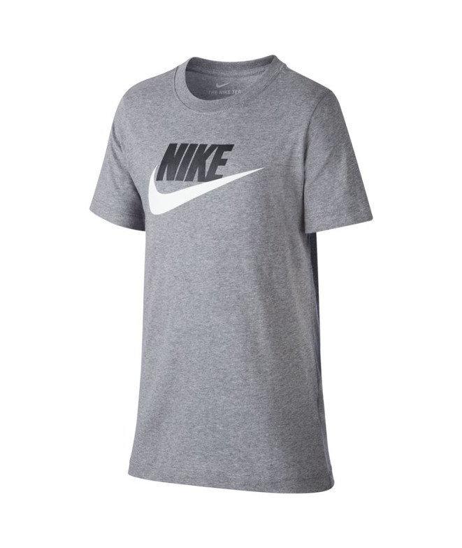 Camiseta Nike Sportswear Infantil Gris