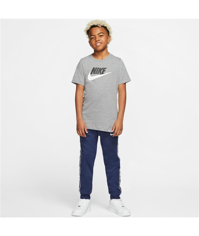 Camiseta Nike Infantil Roupa de desporto Cinzento