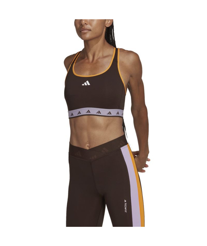 Brassiere de sport adidas Femme Hyperglam...