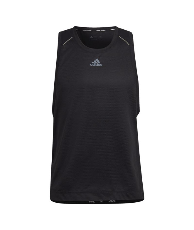 T-Shirt sem mangas adidas HIIT Spin Training Man Bk