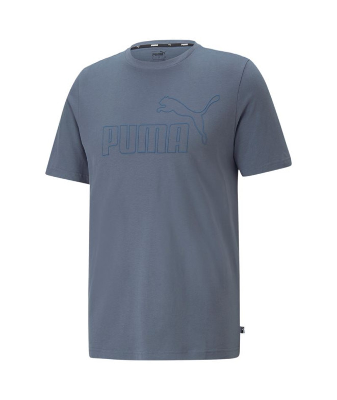 Camiseta Puma Essentials Elevated Tee Hombre Blue