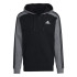 Chaqueta adidas Mélange French Terry Hombre Black