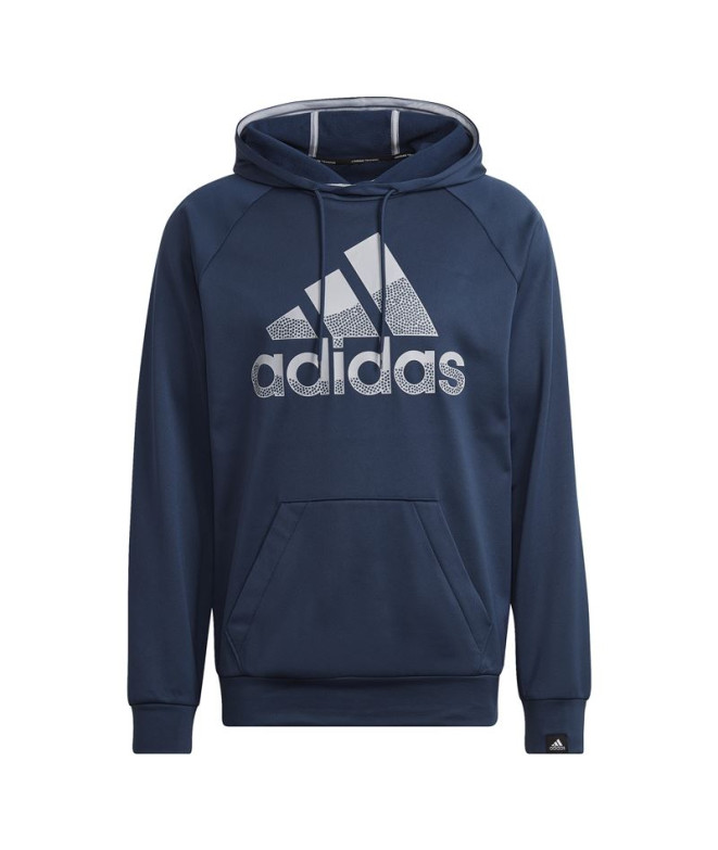 Sweatshirt adidas Game and Go Big Logo Men Azul