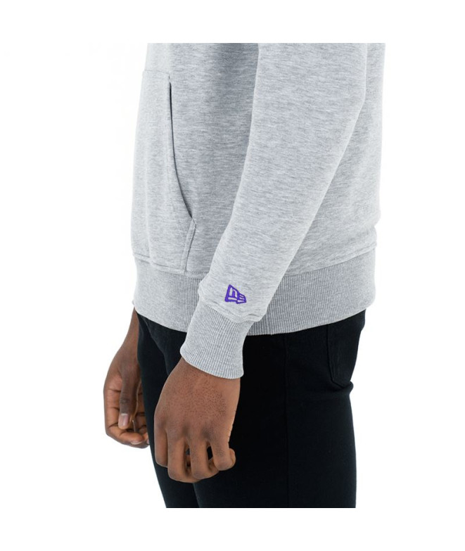 Sweatshirt New Era LA Lakers Gris