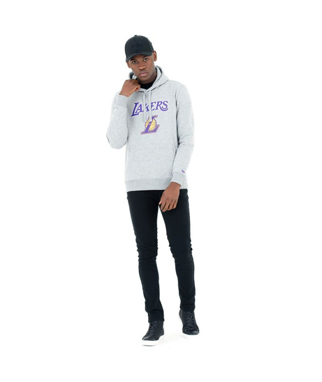 Sweatshirt New Era LA Lakers Gris