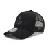 Casquette New Era LA Dodgers Tonal Black A-Frame Trucker