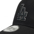 Boné New Era LA Dodgers Tonal Black A-Frame Trucker