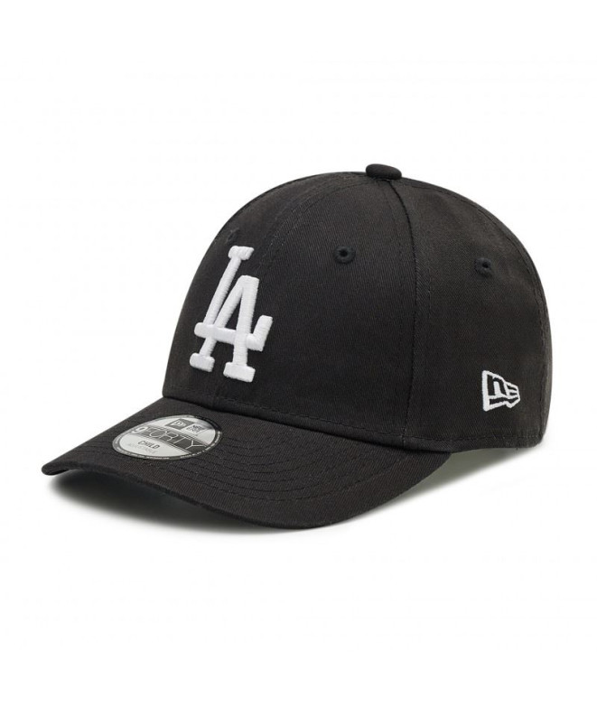 Gorra New Era LA Dodgers Kids Negro 9FORTY