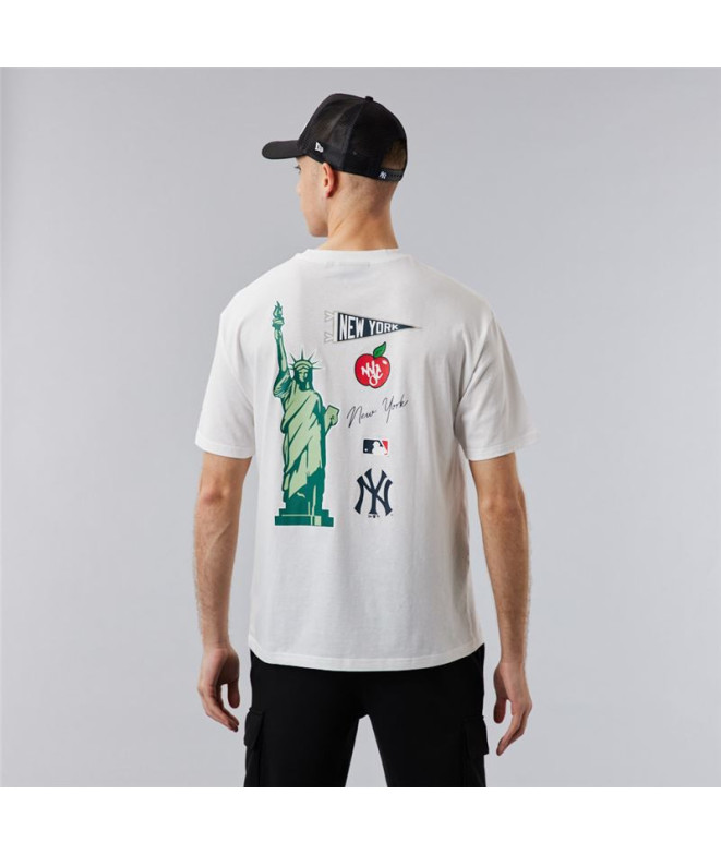 T-shirt New Era NYY MLB City Graphic Iversized...