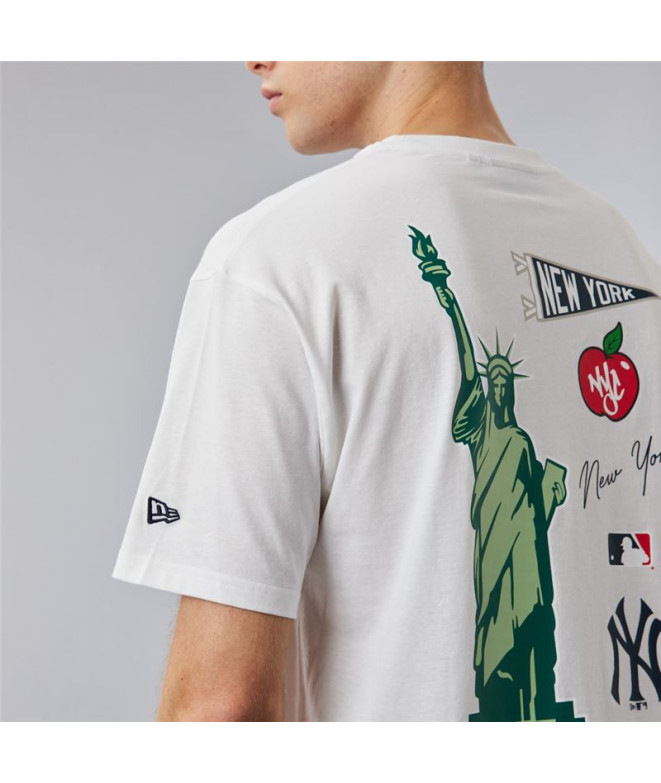 T-shirt New Era NYY MLB City Graphic Iversized...