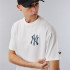 T-shirt New Era NYY MLB City Graphic Iversized Men's Black