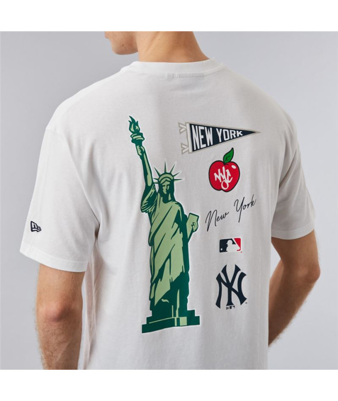 T-shirt New Era NYY MLB City Graphic Iversized...