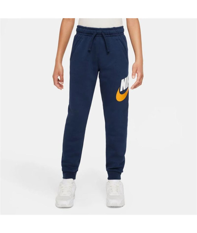 Calça Nike Infantil Roupa desportiva Club Fleece Azul