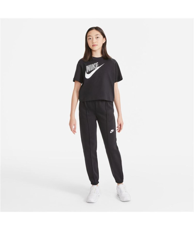 Pantalons Nike Fille Vêtements de sport Bk