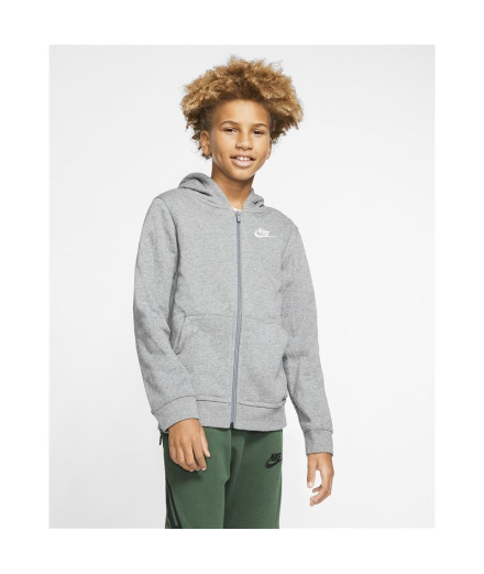 Casaco Nike Menino Sportswear Club Cinzento