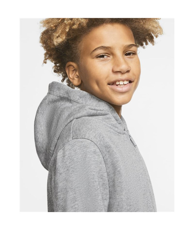Veste Nike Enfant Sportswear Club Gris