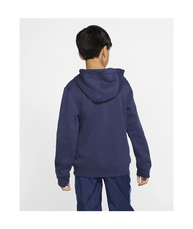 Veste Nike Enfant Sportswear Club Bleu