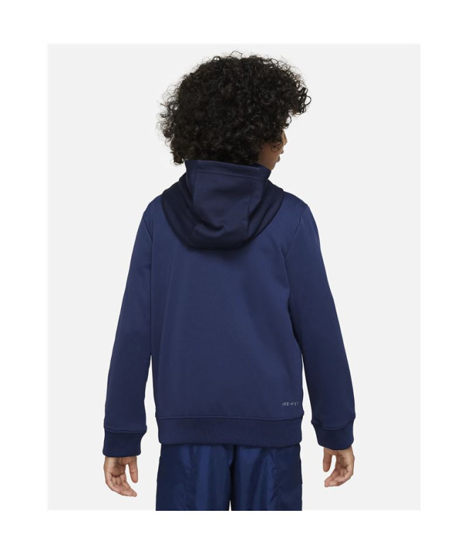 Casaco Nike Menino Azul desportivo