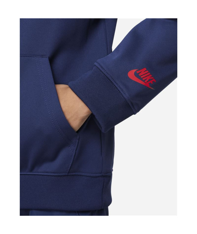 Casaco Nike Menino Azul desportivo