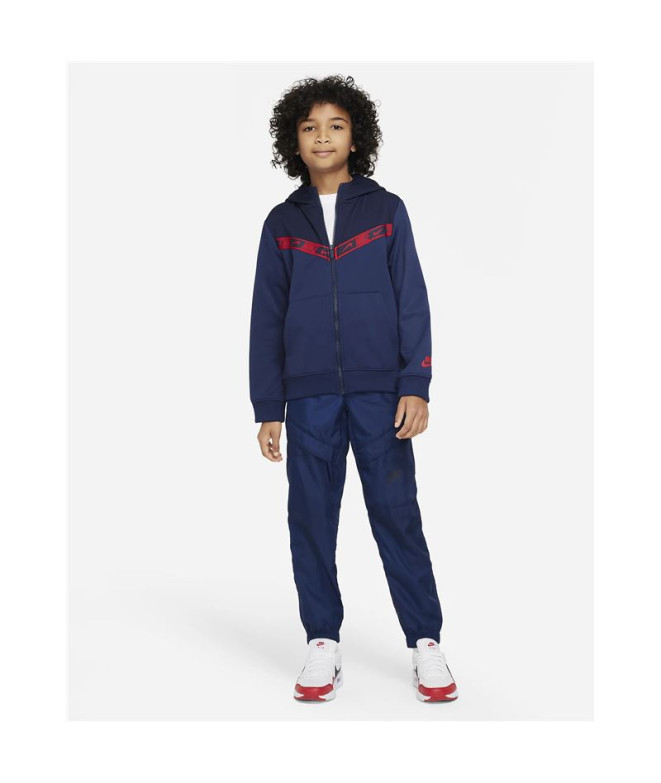 Casaco Nike Menino Azul desportivo
