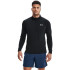 Camiseta de running Under Armour STR Zip Hombre Blk