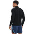 Camiseta de running Under Armour STR Zip Hombre Blk