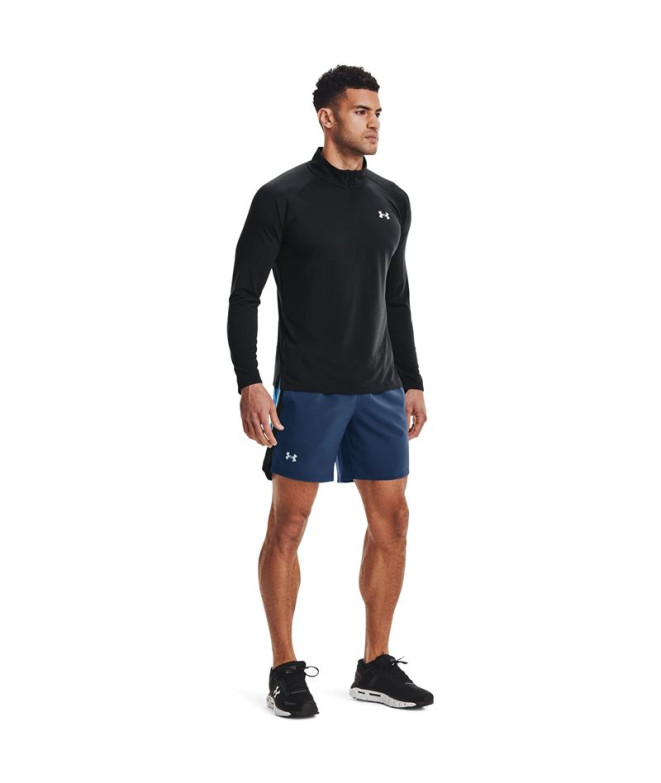 Camiseta de running Under Armour STR Zip Hombre...