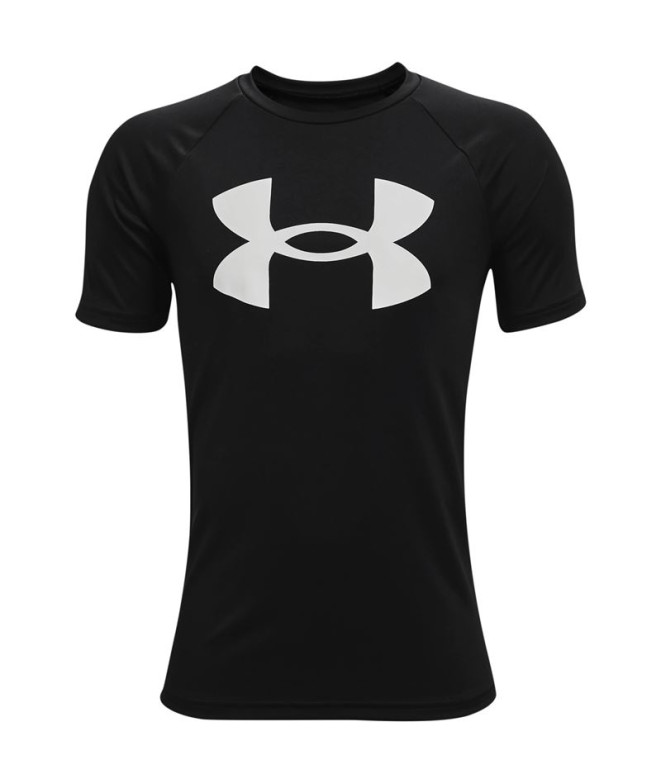 T-shirt Under Armour Enfant Tech Big Logo Noir