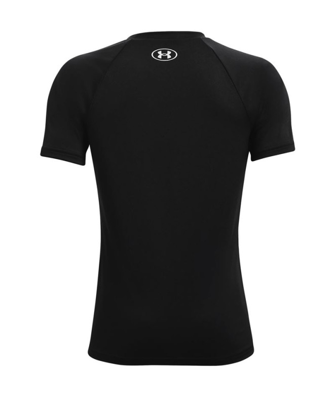T-shirt Under Armour Enfant Tech Big Logo Noir