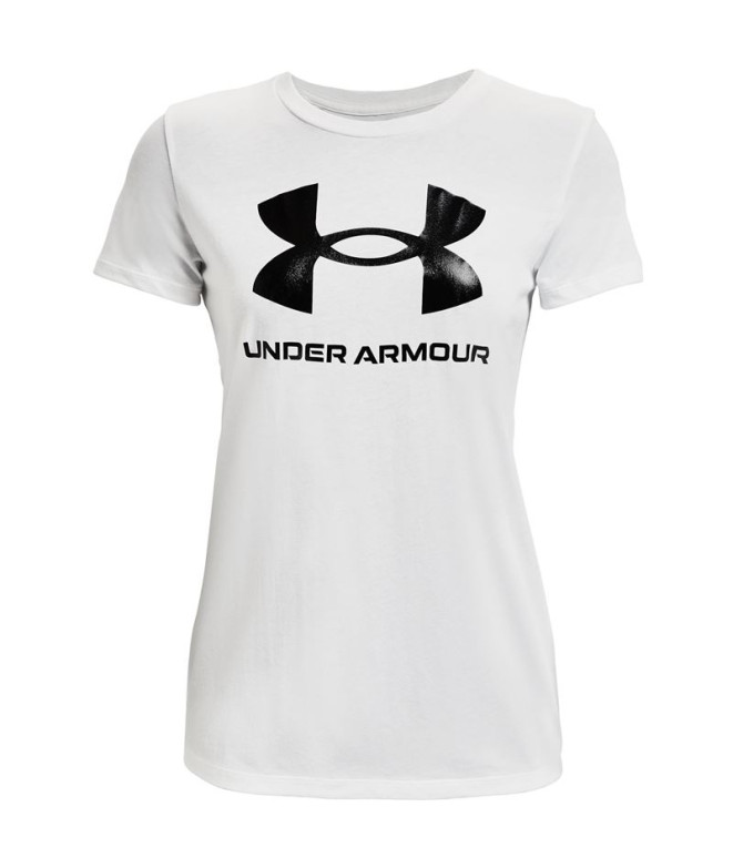 T-shirt Under Armour Sportstyle Femme WH