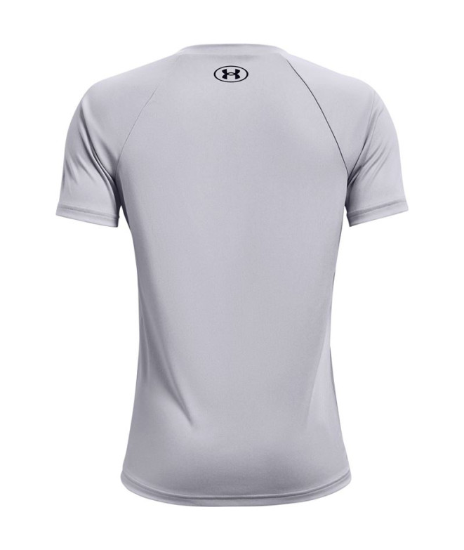 T-shirt Under Armour Enfant Tech Big Logo Gris