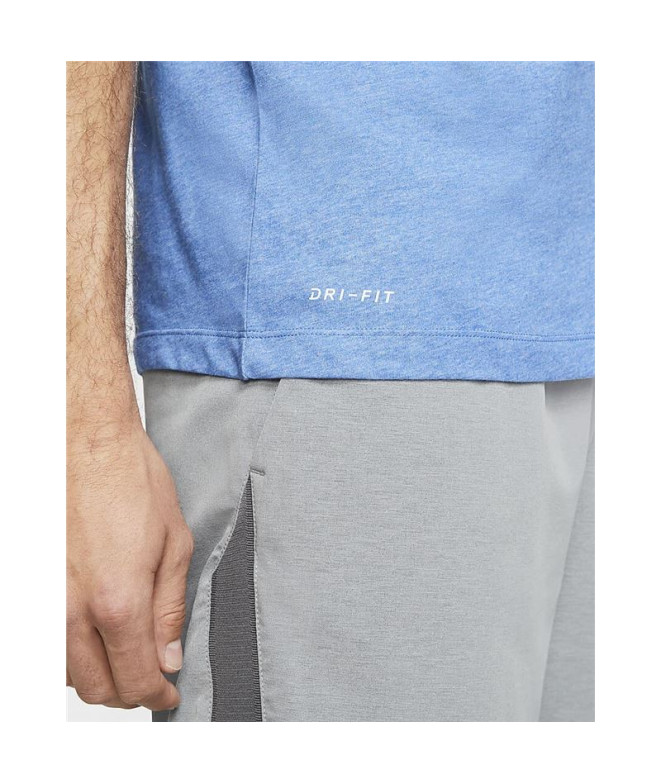 T-shirt Nike Homme Dri-FIT Bleu